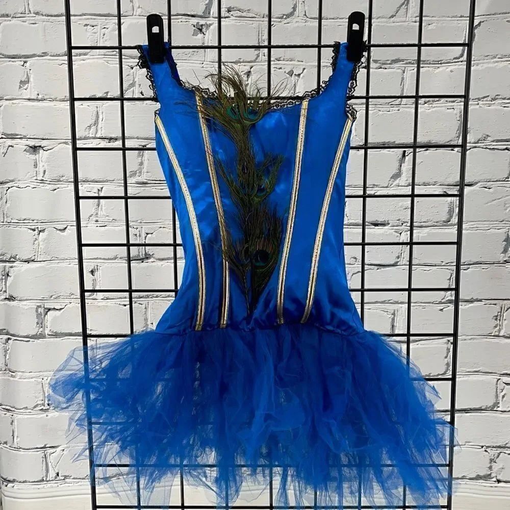 Brand new Royal Peacock dress S
